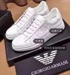 emporio armani baskets simple racer leather white